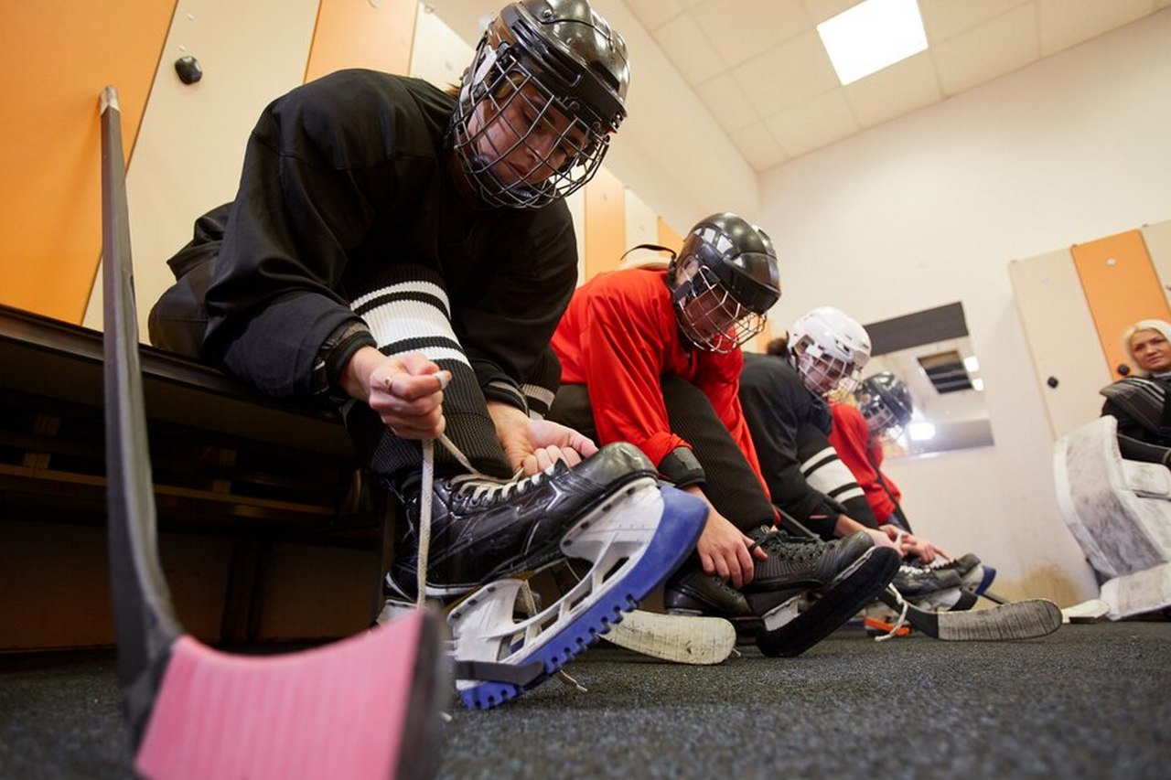 trening hokejowy